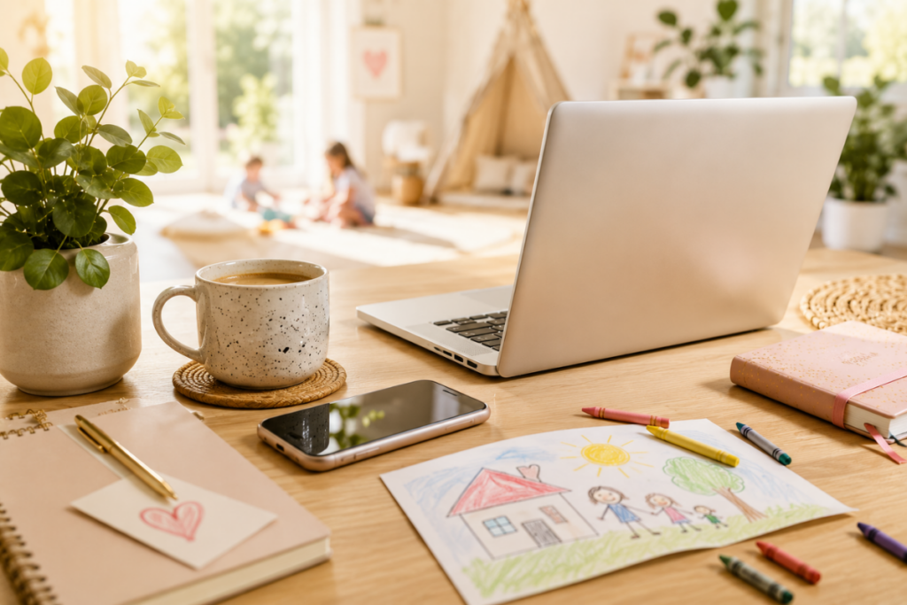 Geld verdienen vor Sommerferien: Faceless Business für Mamas